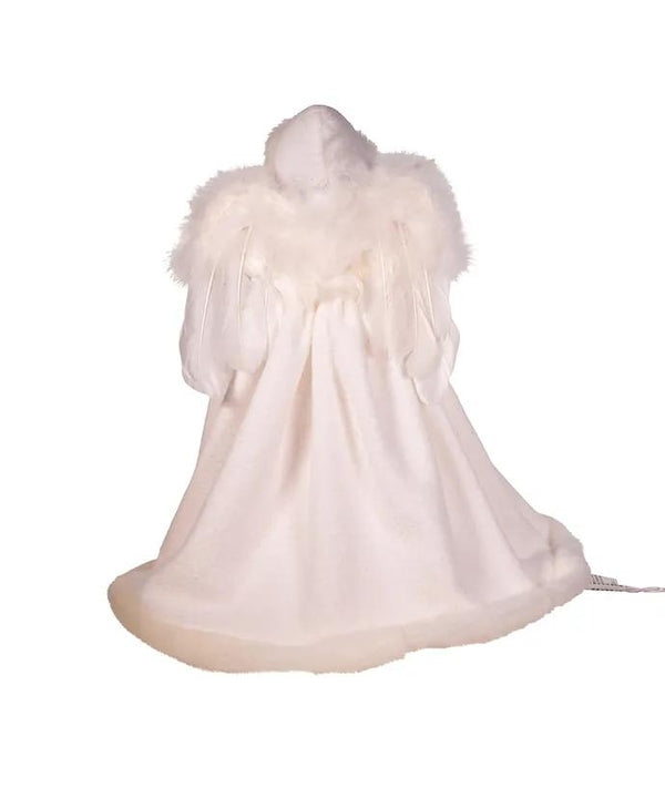 10 Light 14" White Angel Tree Topper 3