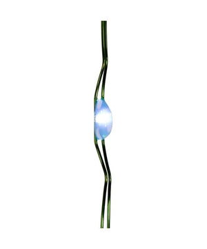 50 Light 16.3' Battery Operated Cool White Green Wire Twinkle Fairy Light Set 2