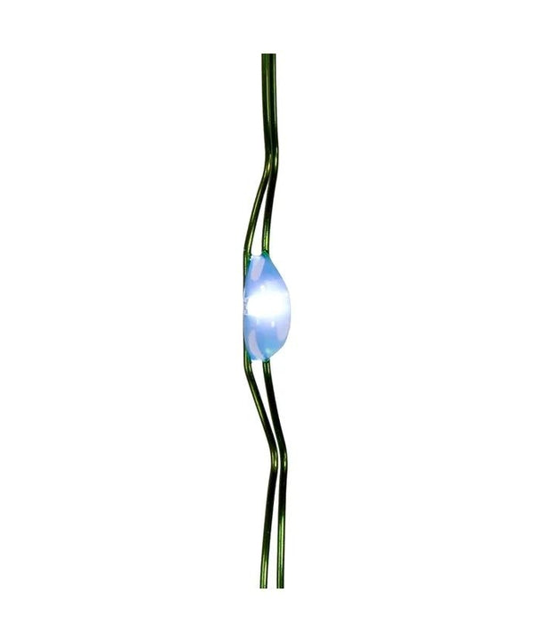 50 Light 16.3' Battery Operated Cool White Green Wire Twinkle Fairy Light Set 2