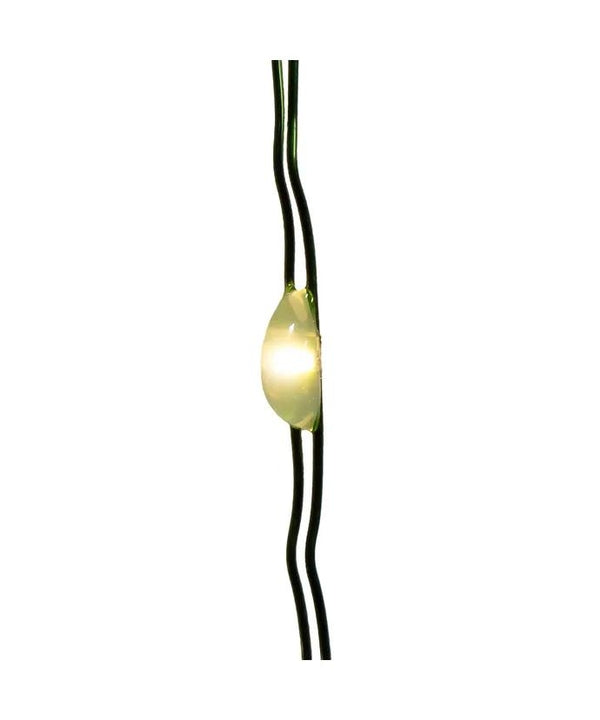 50 Light 16.3' Battery Operated Warm White Soft Twinkle Green Wire Fairy Light Set 2