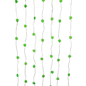 9' Battery Operated LED Cannabis Curtain Light Set 2