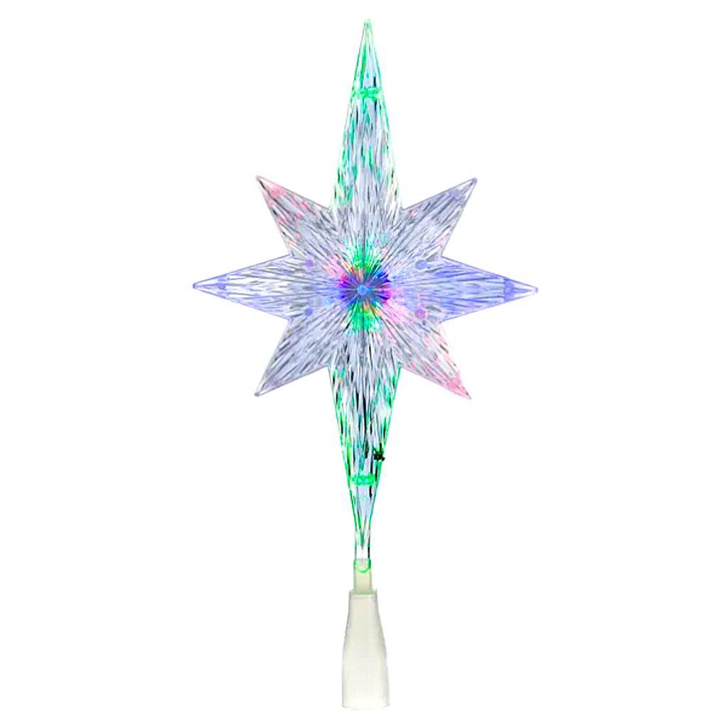 10 Light 11.25" Polar Star Tree Topper 1