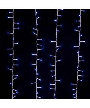 49' 600 Light White Wire Cool White Rice Lights 5