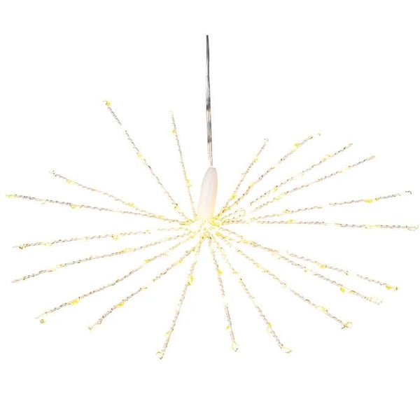 12" 3D Warm White/Cool White Fairy 120 Light LED Starburst Light 1