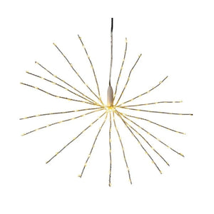 16" 160L Warm White Fairy LED Starburst Light 1