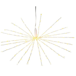 16" 160L Warm White & Cool White Fairy LED Starburst Light 1