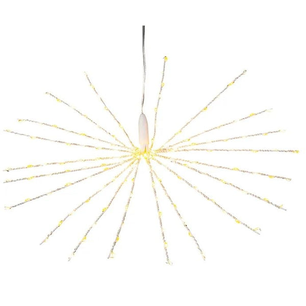 16" 160L Warm White & Cool White Fairy LED Starburst Light 1