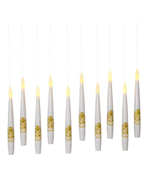 5.98" Harry Potter™ Battery Operated 10 Floating Candles with Wand Remote Light Set 2