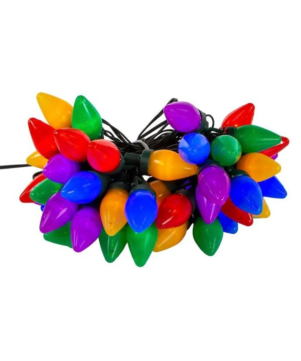 20.4' 50L C7 Multicolor LED Multifunction Light Set With Green Wire 3