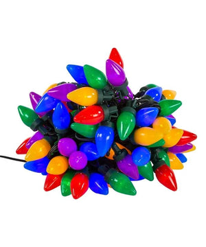 41.25' 100L C7 Multicolor LED Multifunction Light Set With Green Wire 3