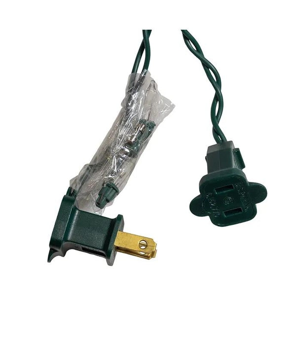 10 Light 9' UL Multicolor LED Opaque G50 Light Set With Green Wire 4