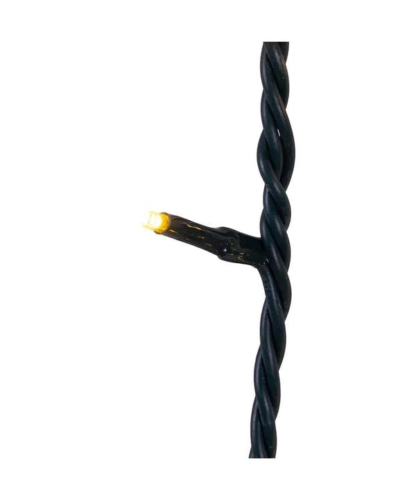 300 Light 49.8' UL Warm White LED Green Wire Jingle Bright™ Light Set 3