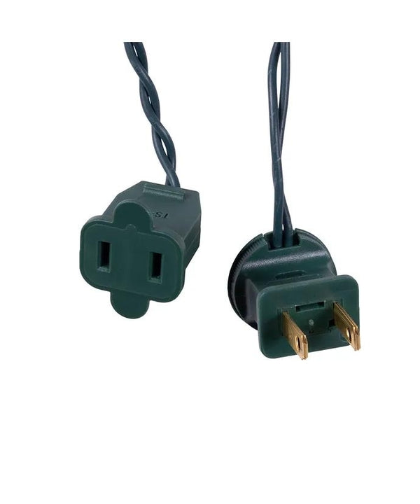 300 Light 49.8' UL Warm White LED Green Wire Jingle Bright™ Light Set 4