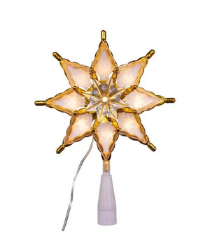 10" 18 Light LED Multifunction 8-Point Star Tree Topper 2