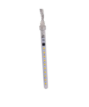 40' 200L 20-Piece Warm White LED Meteor Shower Snowfall Light Set 2