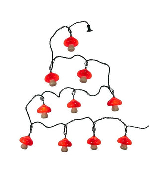10 Light 9' UL Mushroom Light Set 2