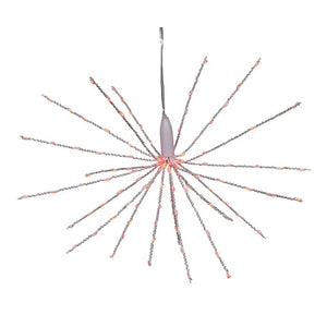 12" 3D Red Fairy 120 Light LED Starburst Light 1