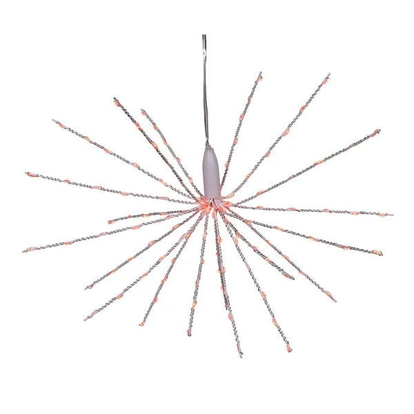 12" 3D Red Fairy 120 Light LED Starburst Light 1
