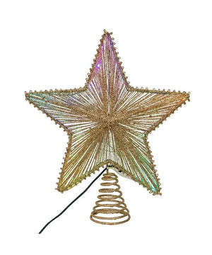 11.5" 27 Light Multicolor LED SMD Star Tree Topper 2