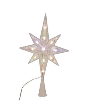11 Light 12.6" Multicolor LED Star Treetop With Remote 2