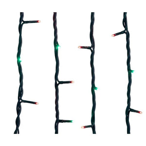 300 Light 49.8' UL Red & Green LED Green Wire Jingle Bright™ Light Set 1