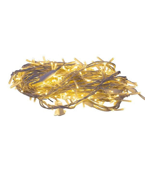 300 Light 49.8' UL Warm White LED White Wire Jingle Bright™ Light Set 2