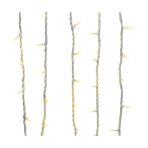 300 Light 49.8' UL Warm White LED White Wire Jingle Bright™ Light Set 1
