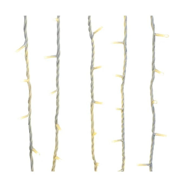 300 Light 49.8' UL Warm White LED White Wire Jingle Bright™ Light Set 1