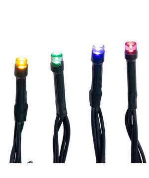 96 Light 23.75' Battery Operated Multifunction Multicolor Jingle Bright™ Fairy Light Set 2