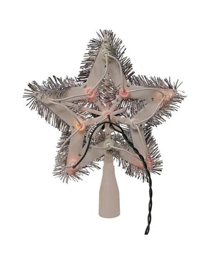 11 Light 8" UL Multicolor Retro Star Treetop 3