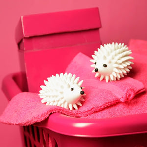 7.99" White Hedgehog Dryer Buddies (2 Pack) 4