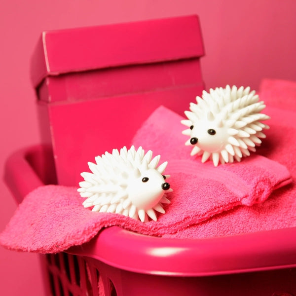 7.99" White Hedgehog Dryer Buddies (2 Pack) 4
