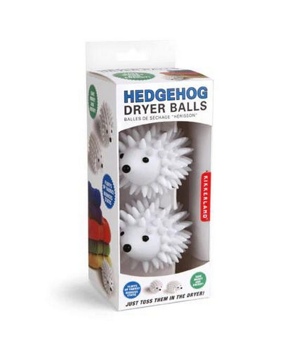 7.99" White Hedgehog Dryer Buddies (2 Pack) 5