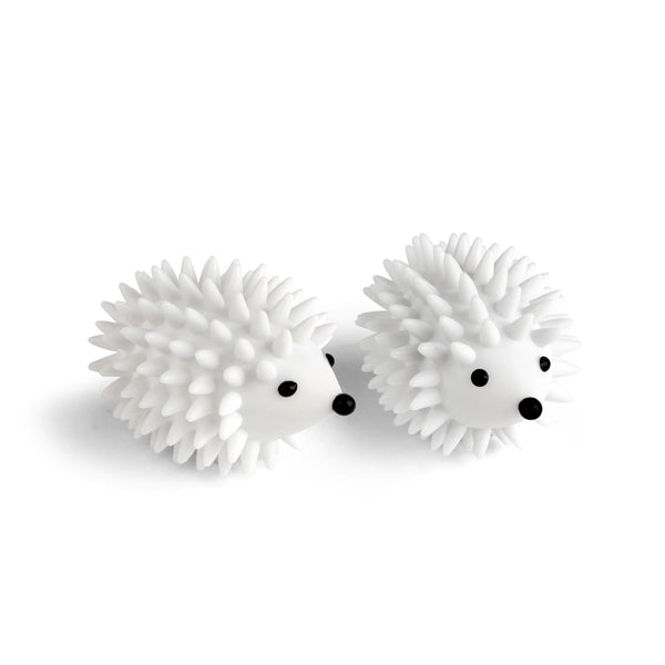 7.99" White Hedgehog Dryer Buddies (2 Pack) 1