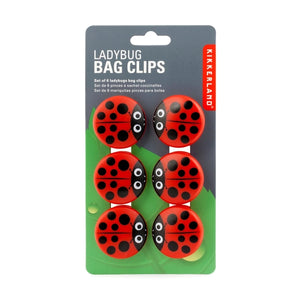 7.48" Ladybug Bag Clips (6 Pack) 3