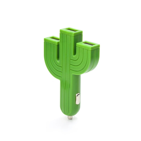 6.89" Green Cactus Car Charger 1