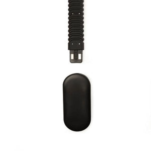 Black Rechargeable USB 2 Brightness Levels Clamp Book Light 3