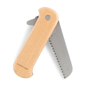 Beachwood Handle Foldable Garden Pocket Knife 2