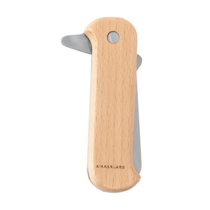 Beachwood Handle Foldable Garden Pocket Knife 1