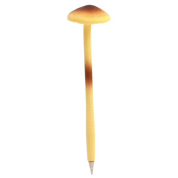 Black Ink Medium Point Brown Mushroom pen 1