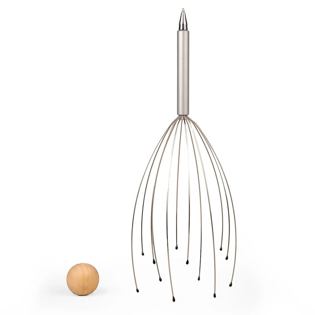 Silver Head Massager Pen 1