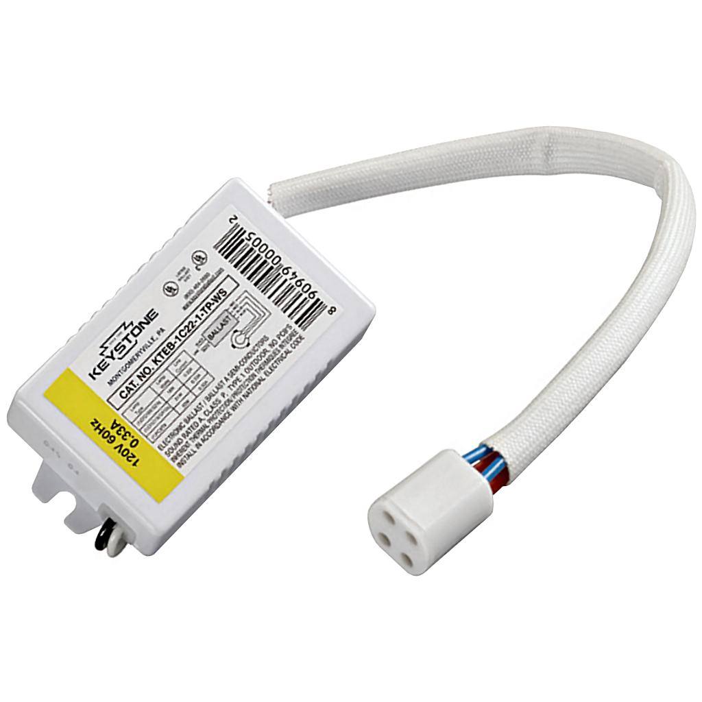 1 Lamp 22 watt 120 volt T9 Fluorescent Ballast 1