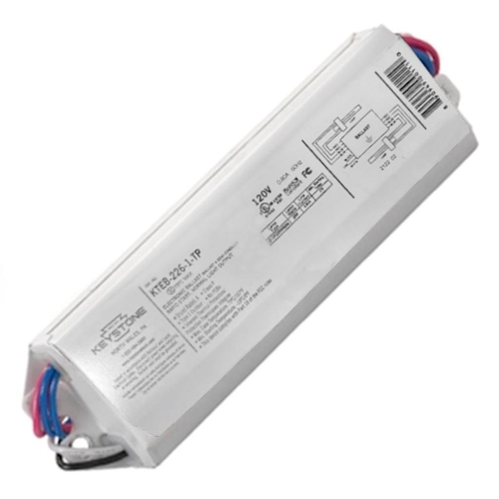 2 Lamp 120 volt CFQ26W/G24q Compact Fluorescent Ballast 1