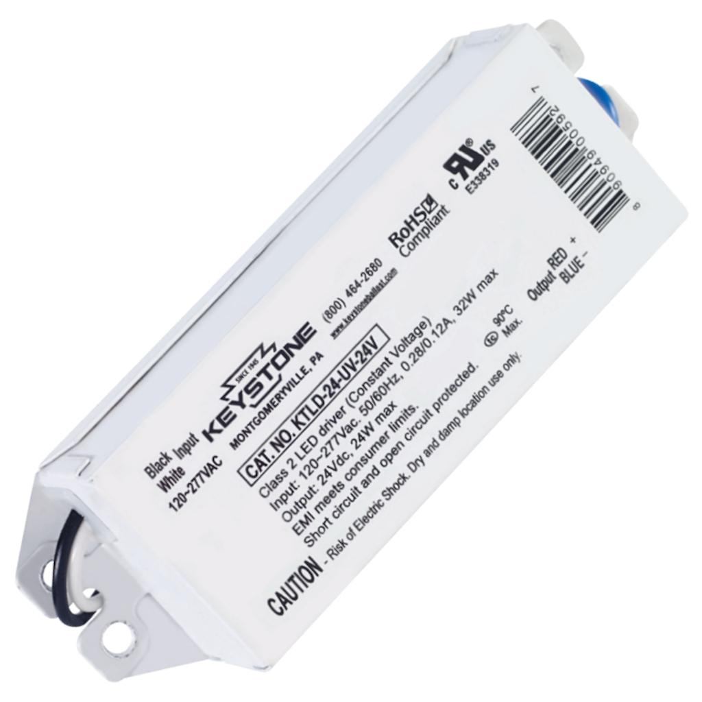 24 watt 120/277 volt 50/60 Hz Constant Voltage LED Driver 1