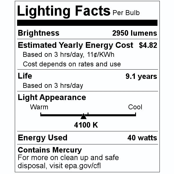 16" 40 watt T9 4-Pin Base 4100K Cool White Fluorescent Light Bulb 2