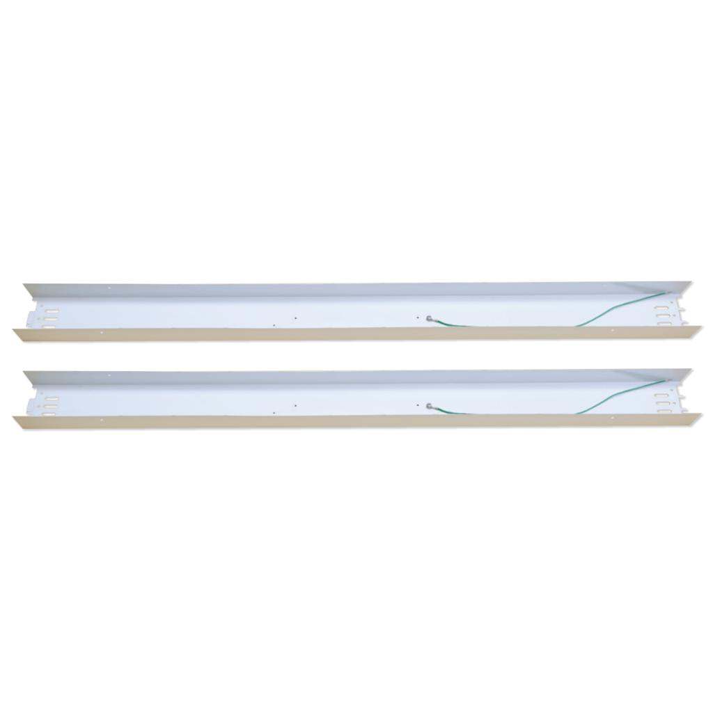 2 Lamp 8' 120/277 volt T8 LED Tube Ready Strip (Tubes Sold Separately) 1