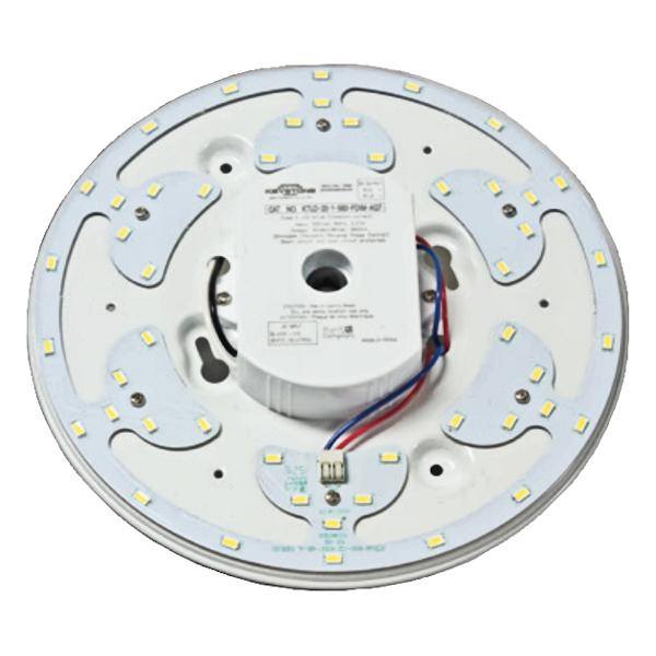 8" 20 watt 120/277 volt 3000K Circular Dimmable LED Kit 1