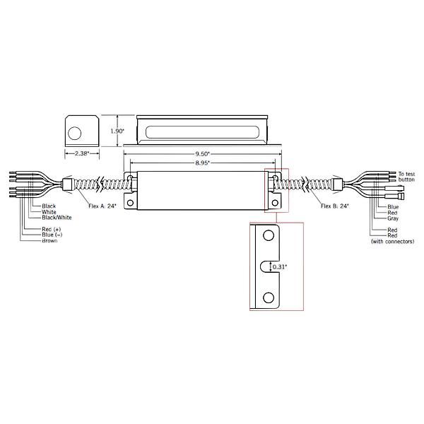 120/277 volt LED Emergency Back-Up Driver 2