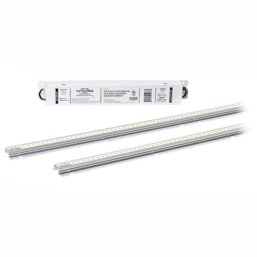 2' 42 watt 120/277 volt 5000K Dimmable LED Retrofit Troffer 1
