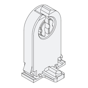 Tall Non-Shunted Medium Bi-Pin Sockets for T8 and T12 Lamps 1